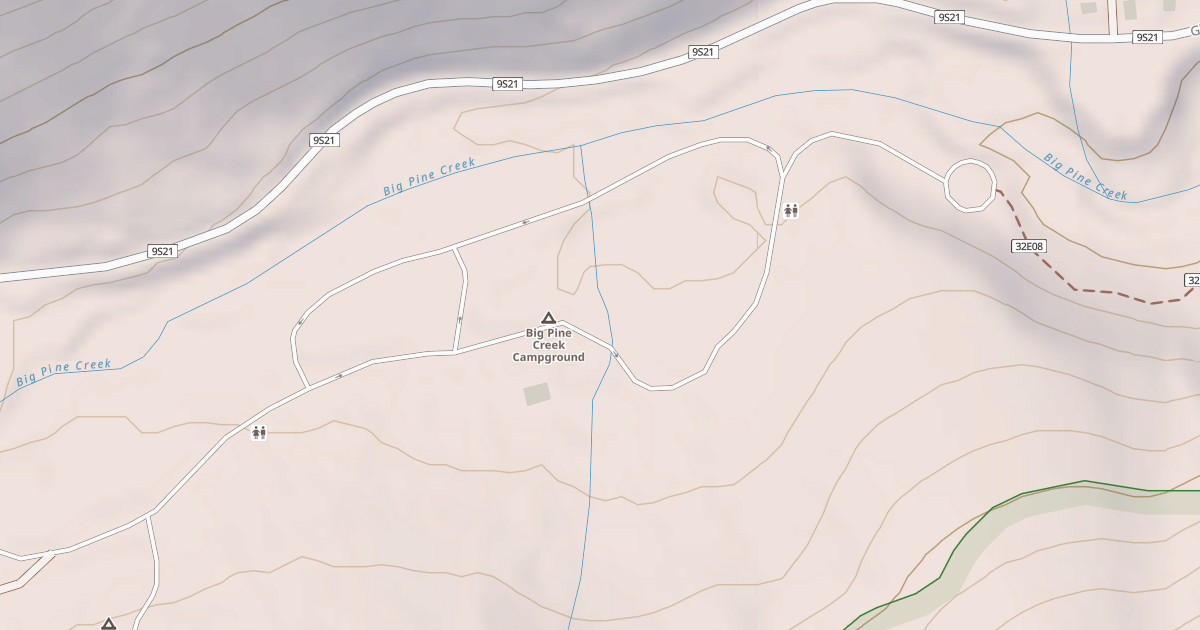 Map preview of BIG PINE CRK CG CONN1 Q-071