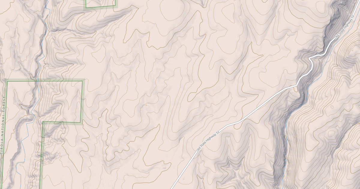Map preview of USFS National Forest System Roads {8F12B218-76EE-45AF-A48E-9ADCC4671BA5}