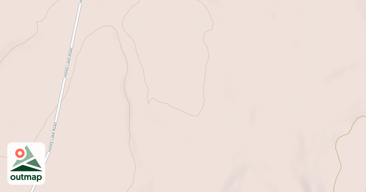 Map of HOVEY LAKE SPUR G