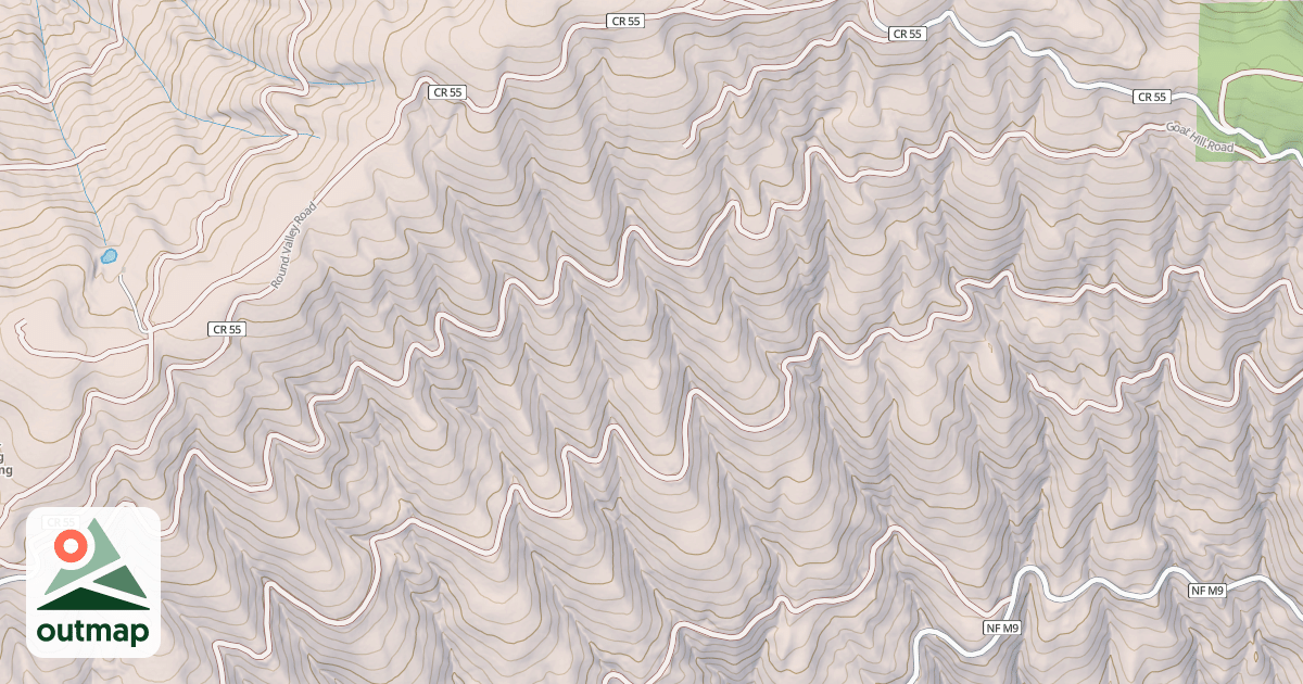 Map of GOAT HILL