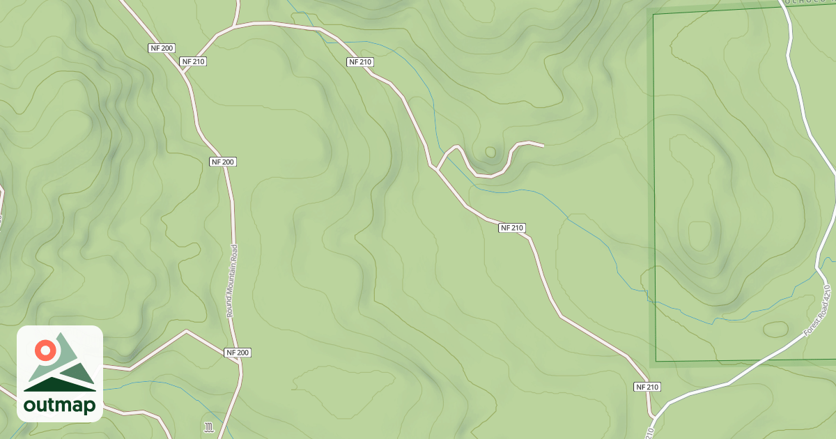 Map of USFS Motor Vehicle Use Map Roads {19A9A5E0-CC4A-4B6C-8DC9-527997E3957D}