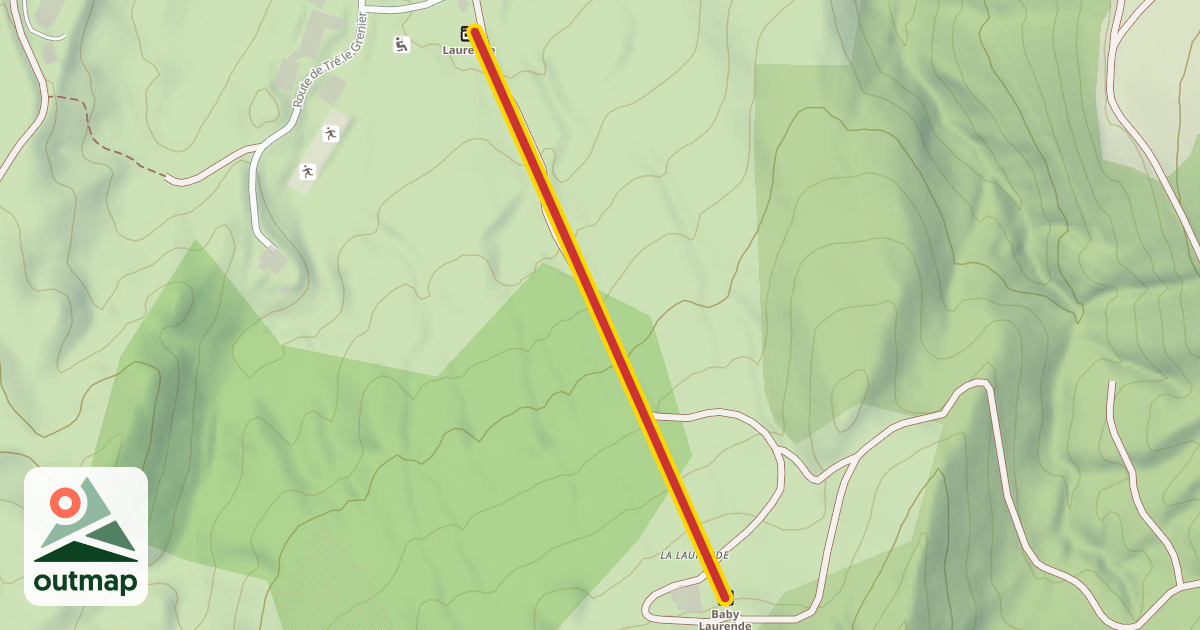 Map of Baby Laurende