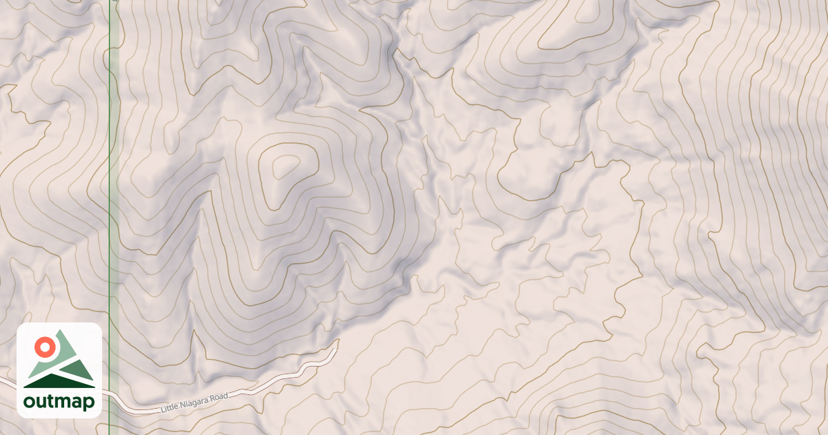 Map of LITTLE NIAGRA