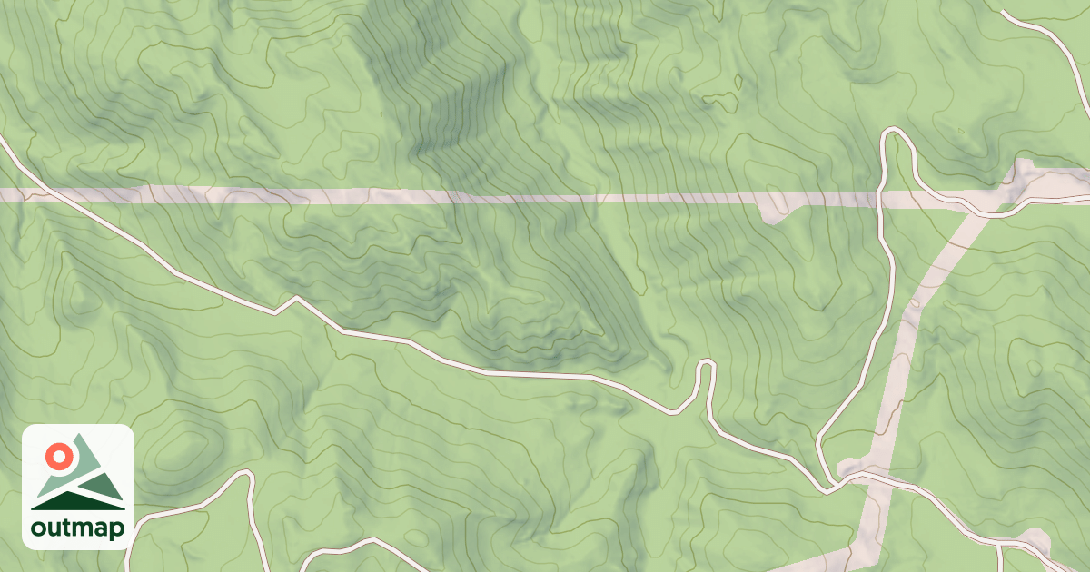 Map of BRUSH CREEK BR 1B