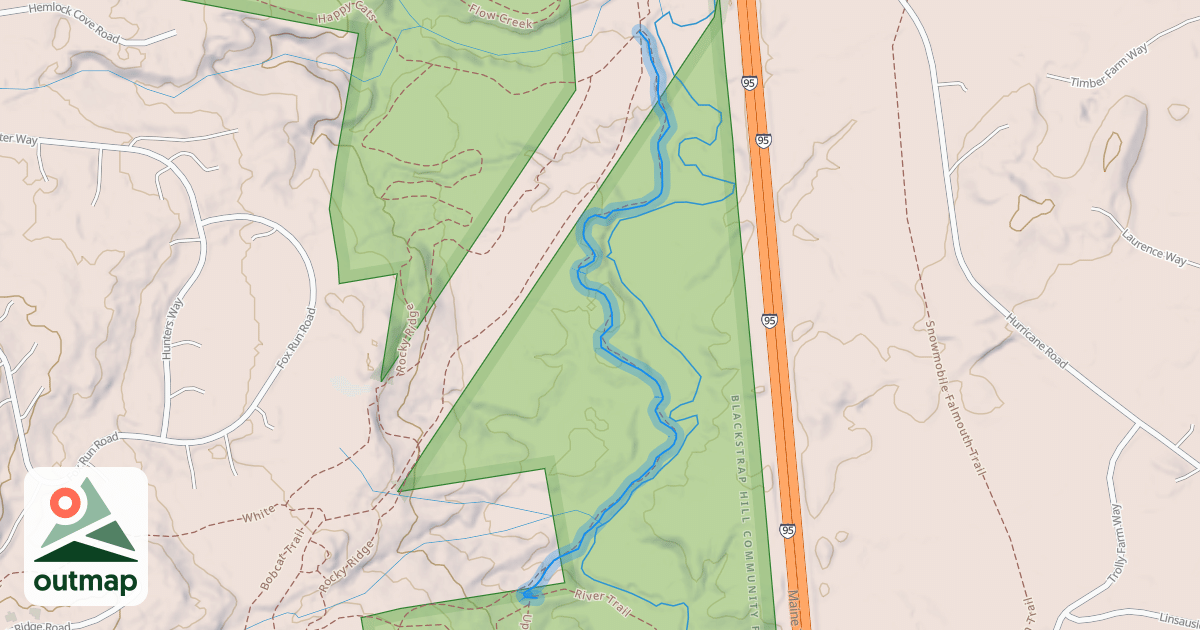 Map of River Trail
