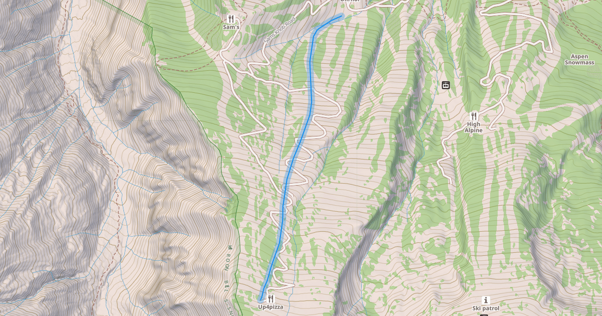 Map preview of Dallas Freeway