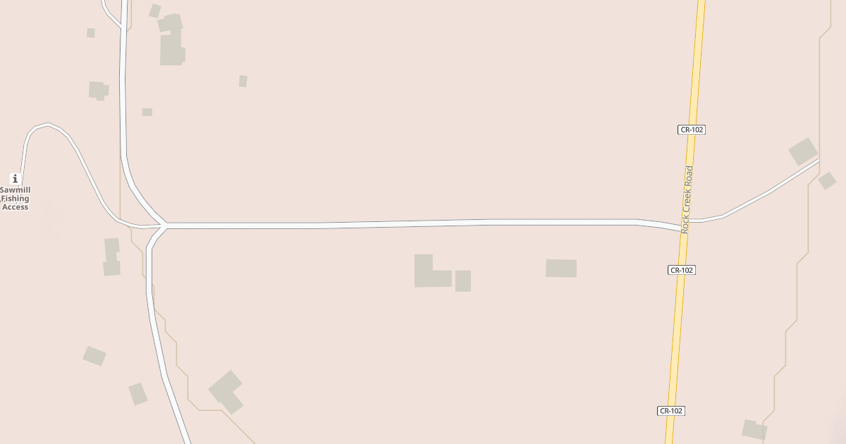 Map preview of ROCK CREEK SPUR (SAWMILL)