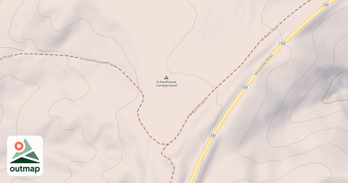 Map of SCHOOLHOUSE CG, CS 5-14