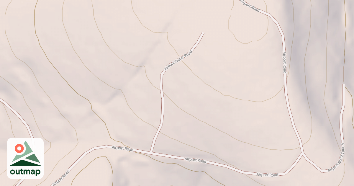 Map of AIRPORT WATER