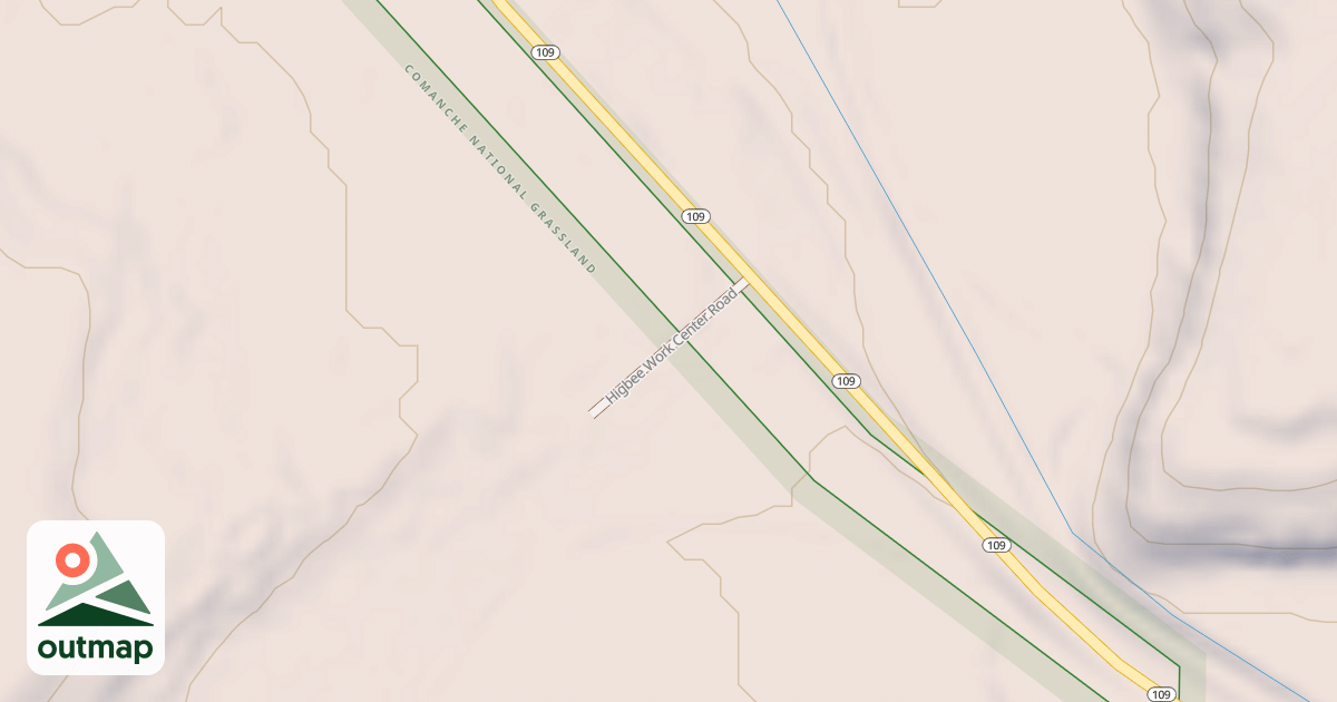 Map of HIGBEE WORK CENTER