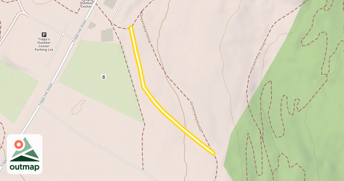 Map of Sleigh Road (Lower)