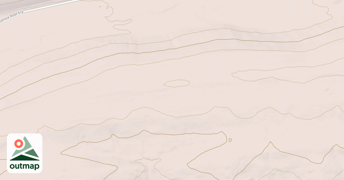 Map of USFS Motor Vehicle Use Map Roads {C9DADD64-177C-4D00-9E9F-8C95D9651A4B}