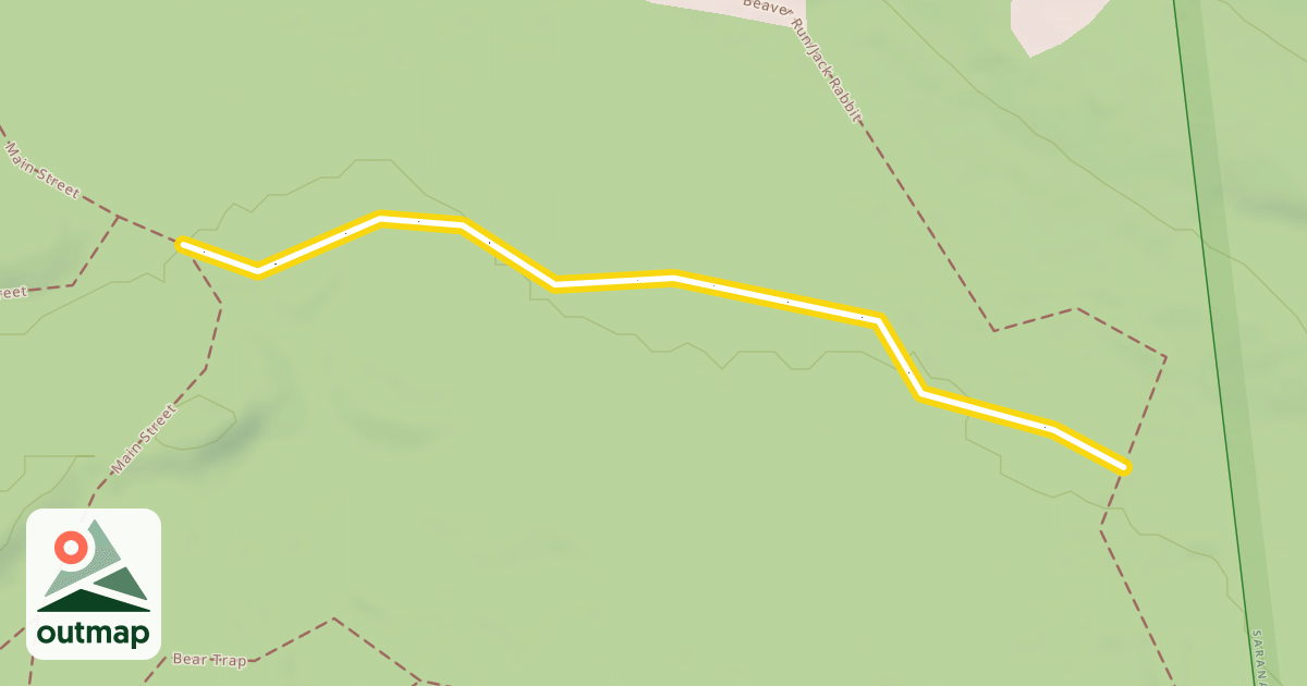 Map of Easy Street