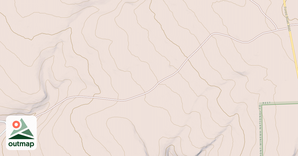 Map of 3631 JACK FLAT