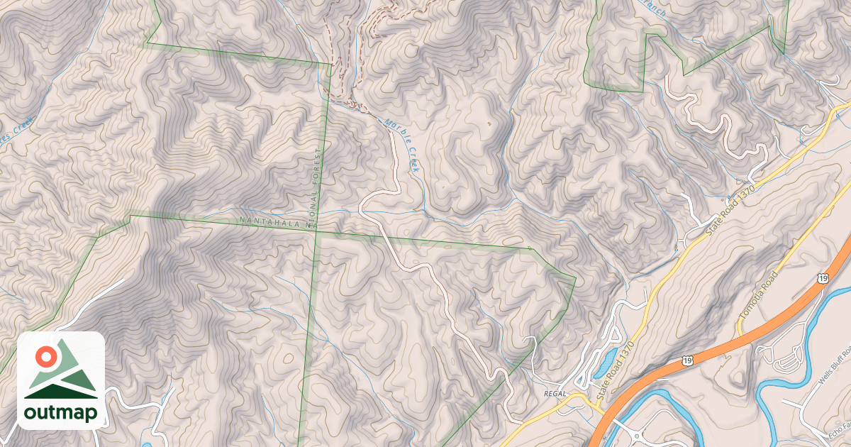 Map of MURPHY R/W