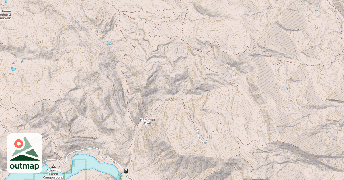 Map of Horsetail