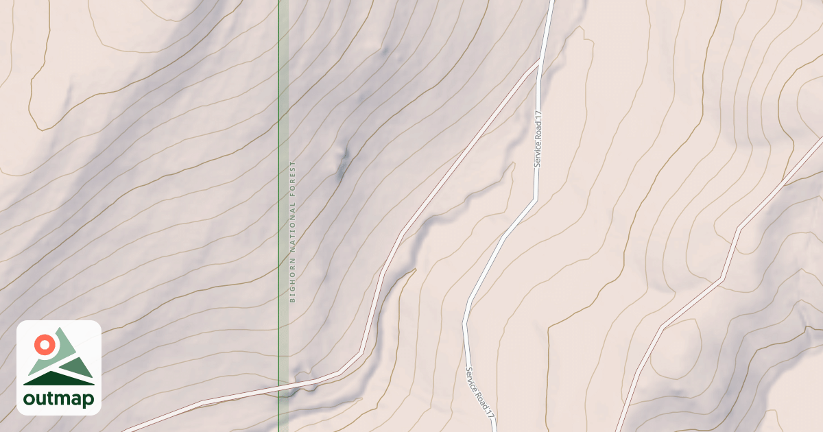 Map of JOHNNY CREEK