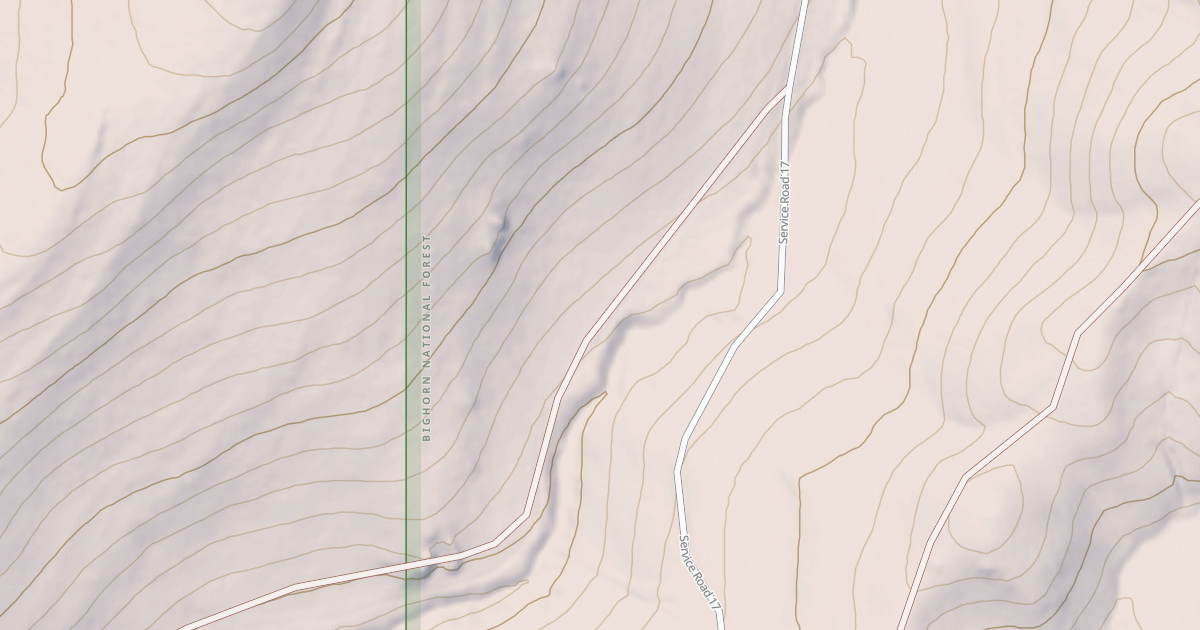 Map preview of JOHNNY CREEK