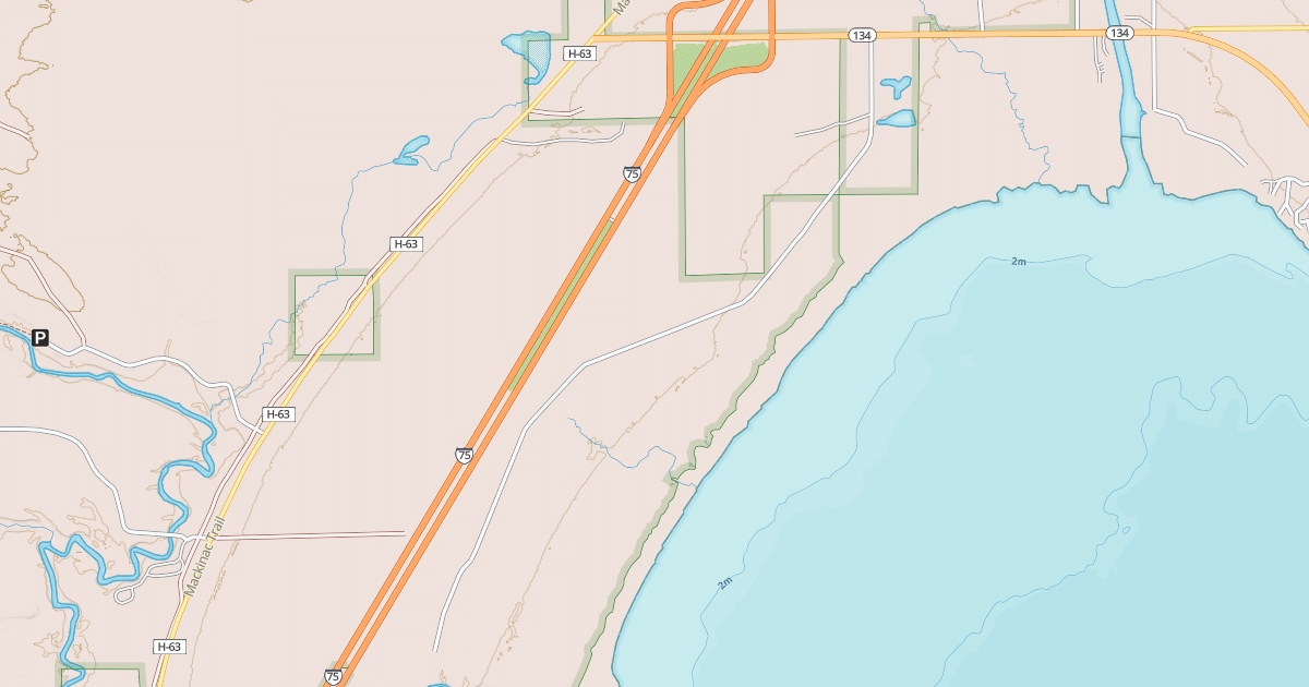 Map preview of I-75 ACCESS SOUTH