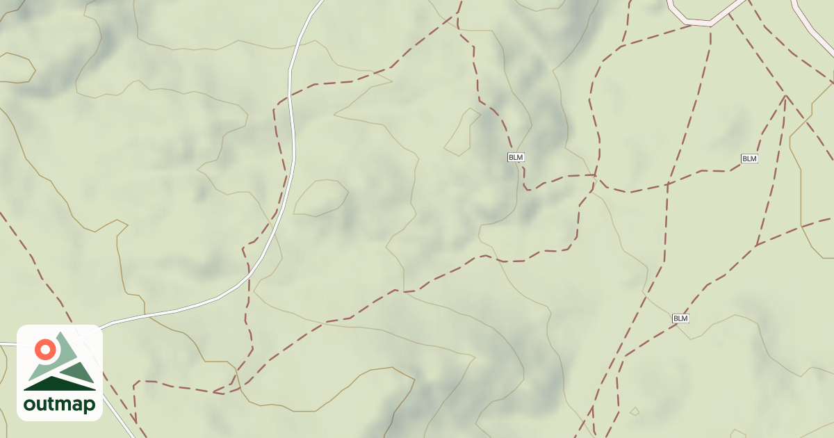 Map of BLM National GTLF Public Motorized Trails 0d44c51c-72cf-4580-9867-3fc820891a7c
