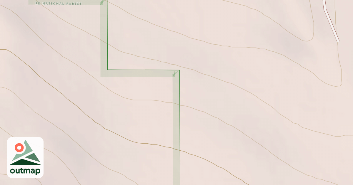 Map of ORCUTT GULCH CUTOFF