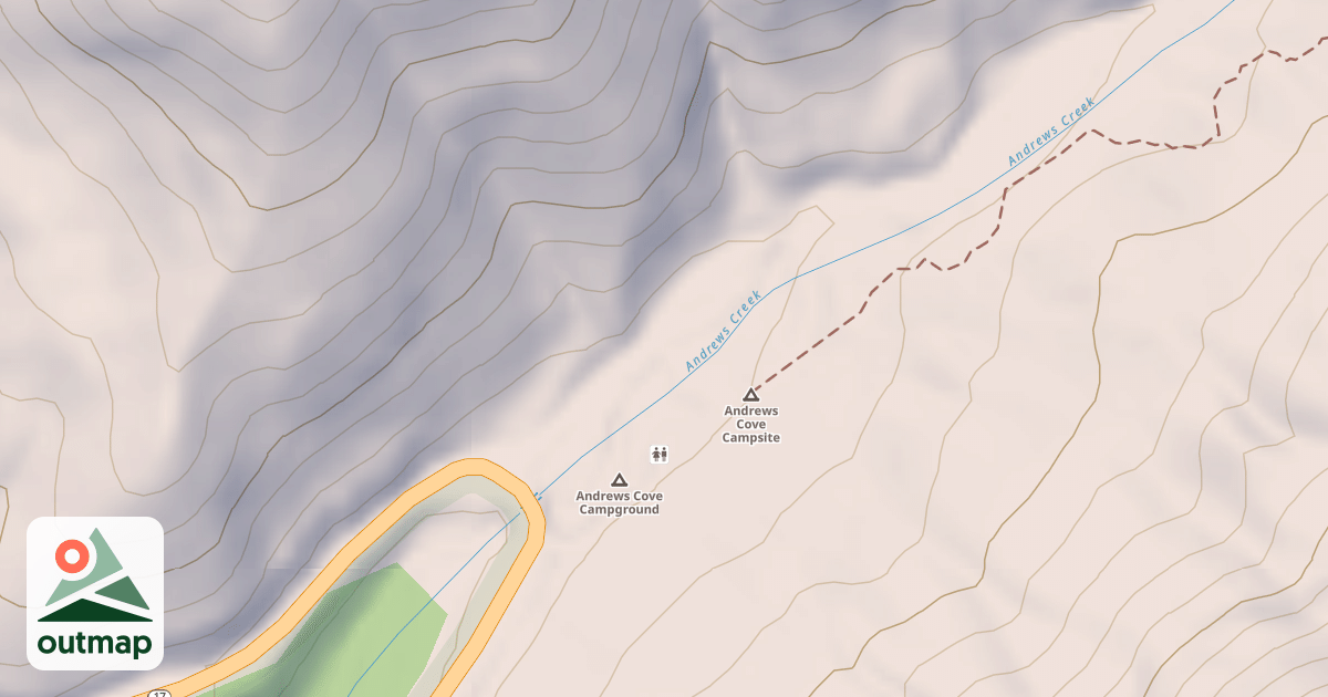 Map of ANDREWS COVE REC
