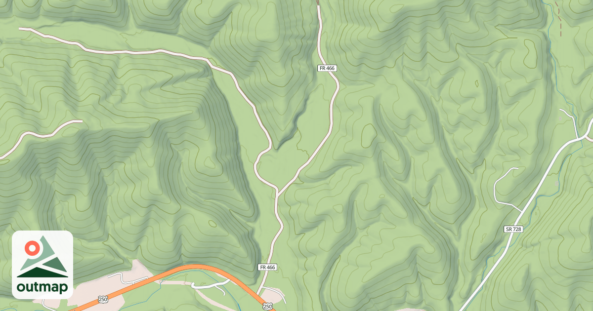 Map of WHITE OAK DRAFT
