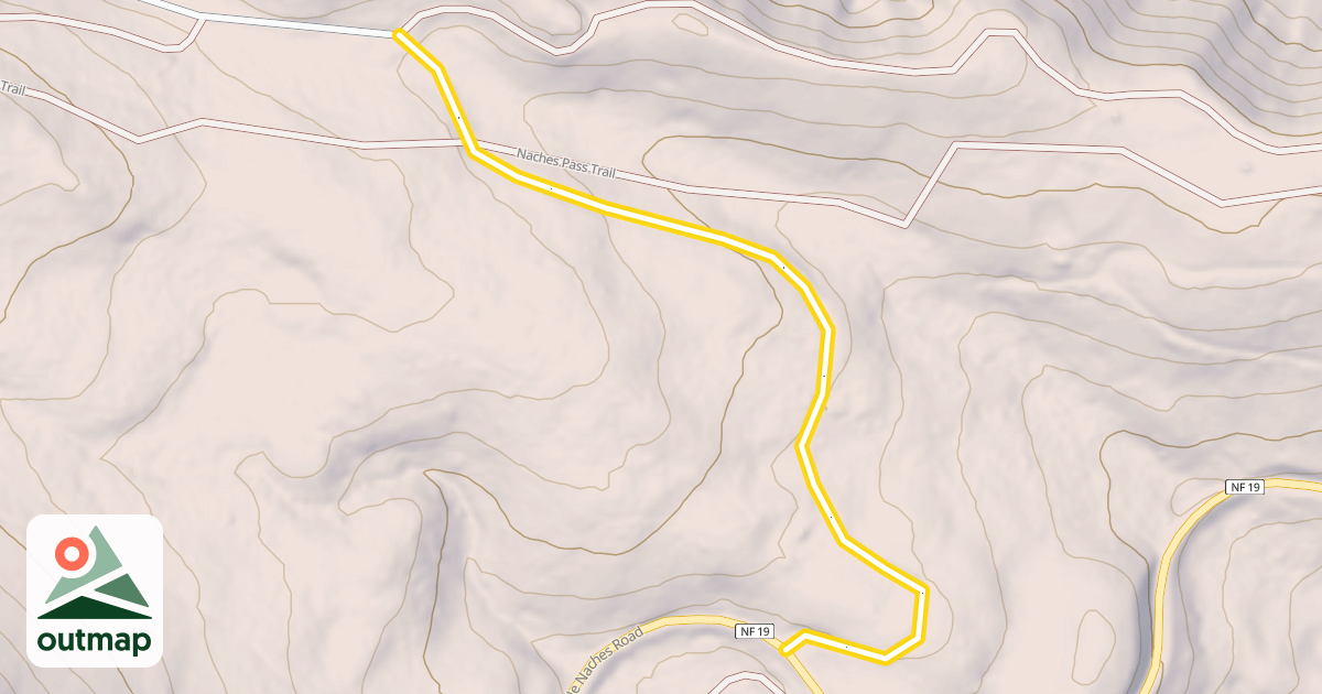 Map of Forest Road 1914