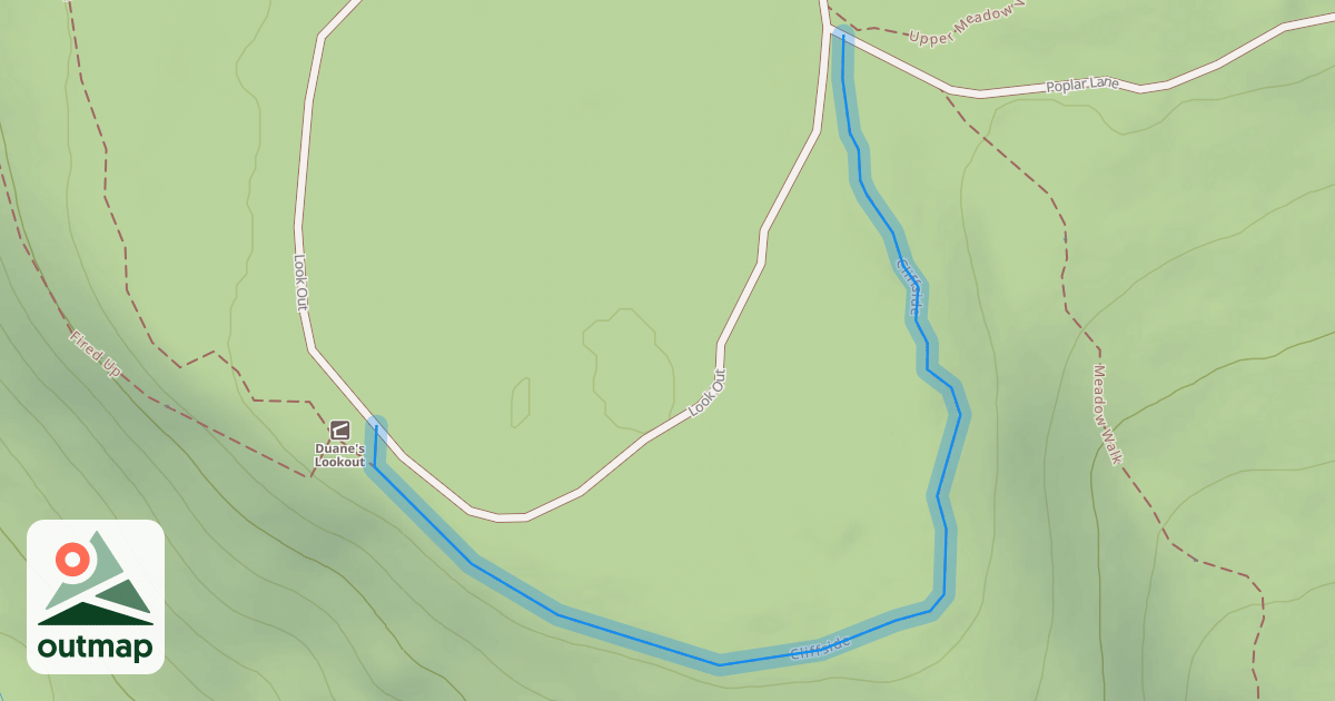 Map of Cliffside