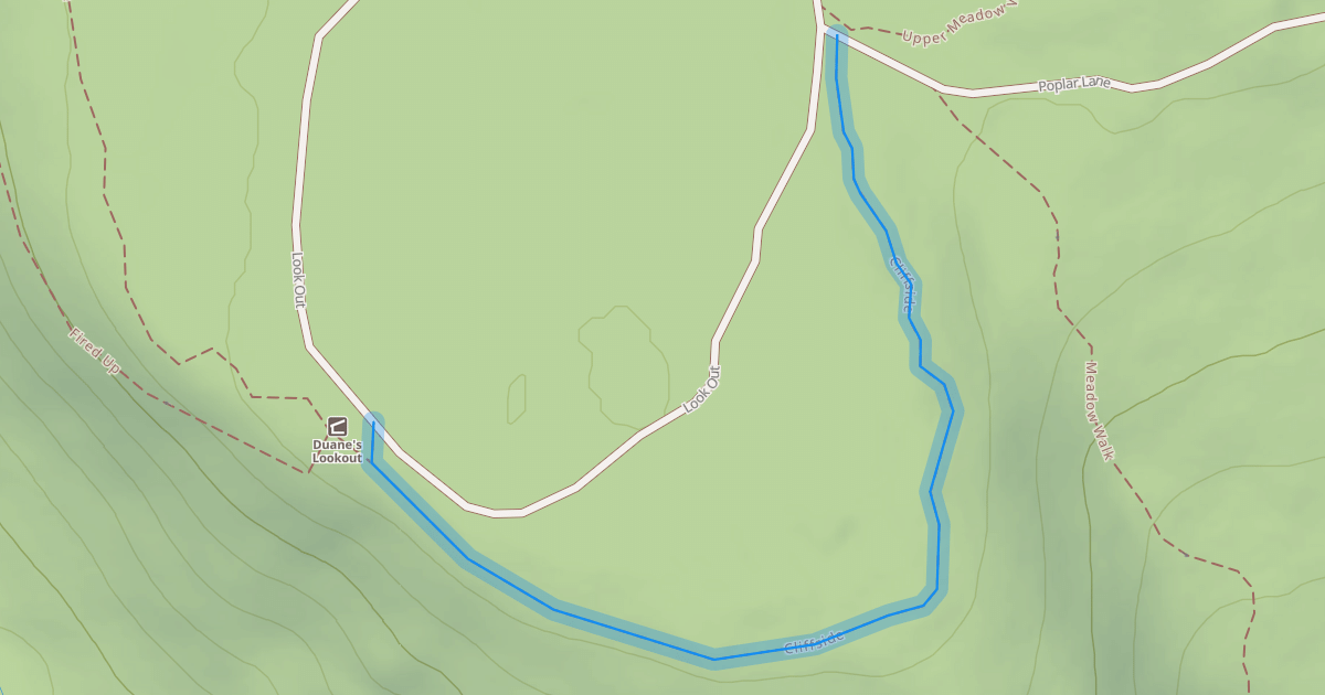 Map preview of Cliffside