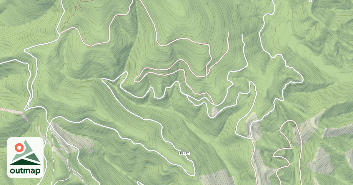 Map of HAYDEN CREEK