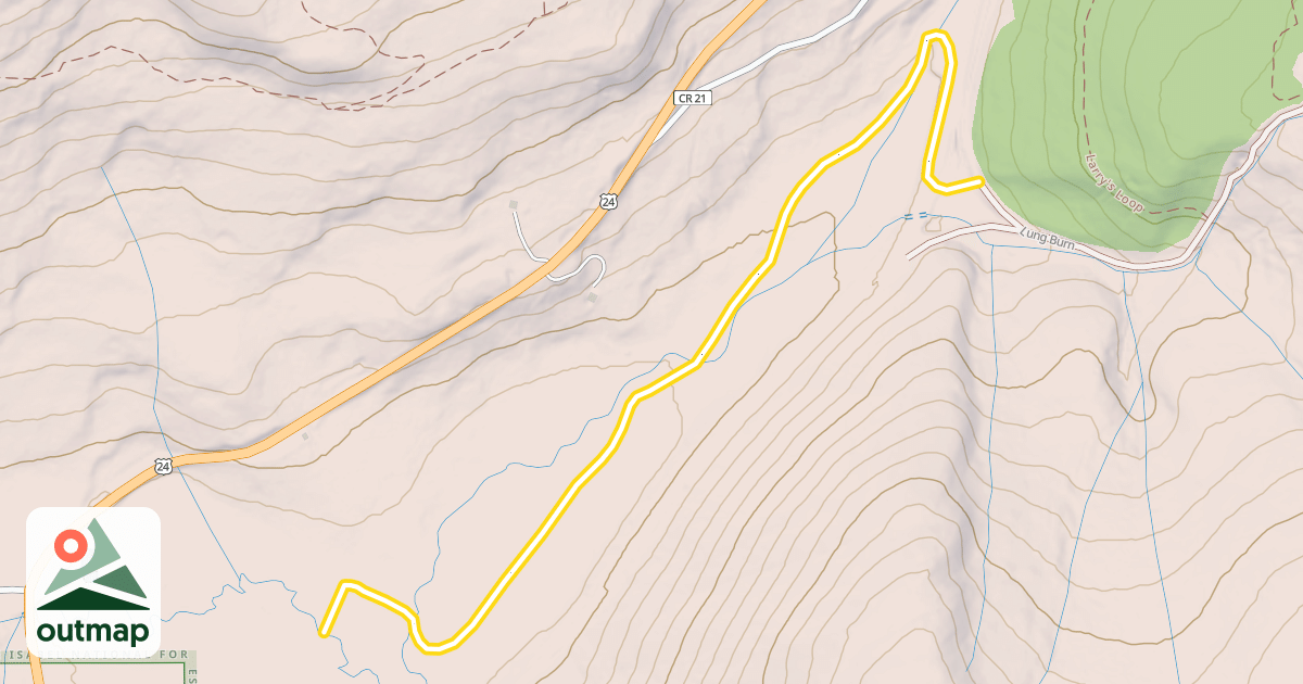 Map of Fish Flats