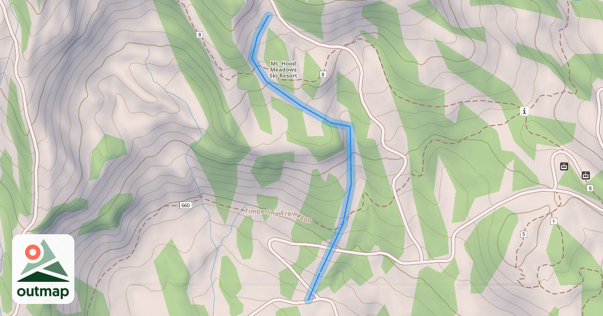 Map of Middlefork