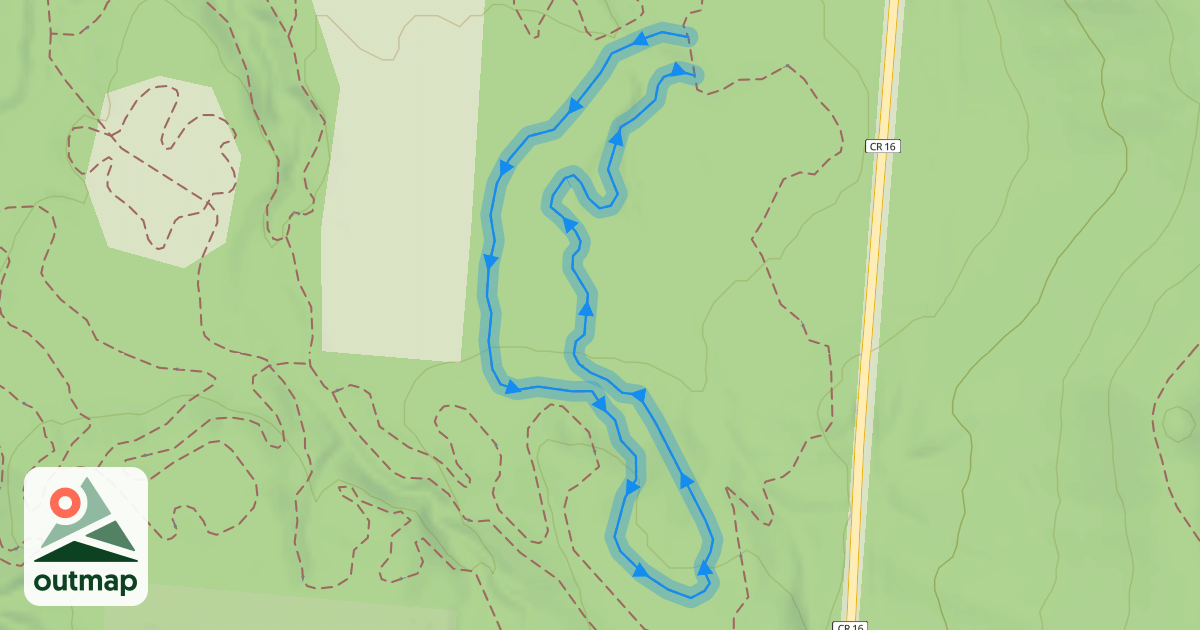Map of Squatch Loop