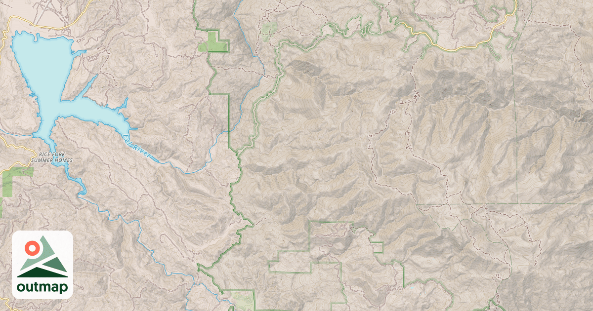 Map of GROUSE SPRINGS-BEAR CREEK