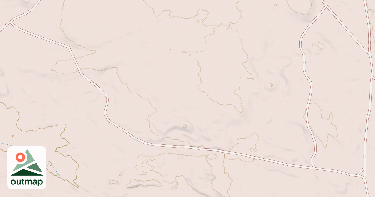 Map of CREEK NUMBER EIGHT SPUR A