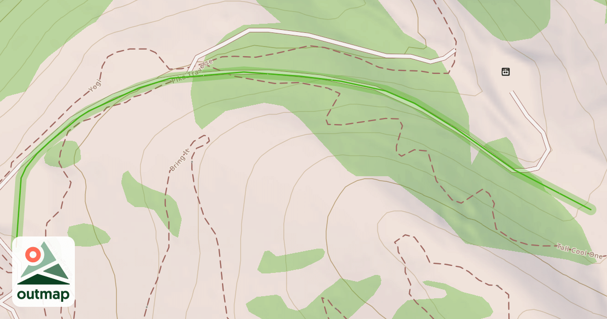 Map of Little Beaver Traverse