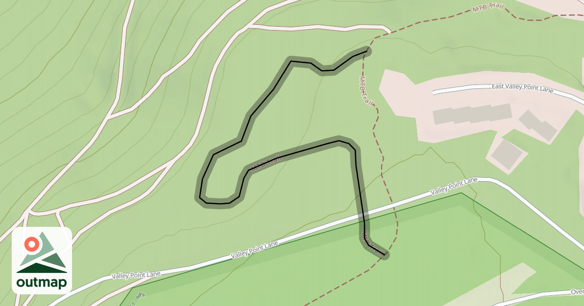 Map of MTB Trail