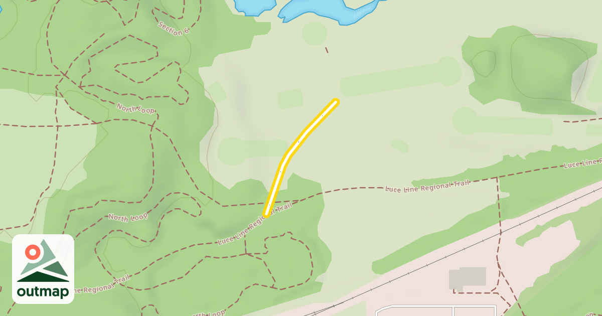 Map of Green Meadow Loop