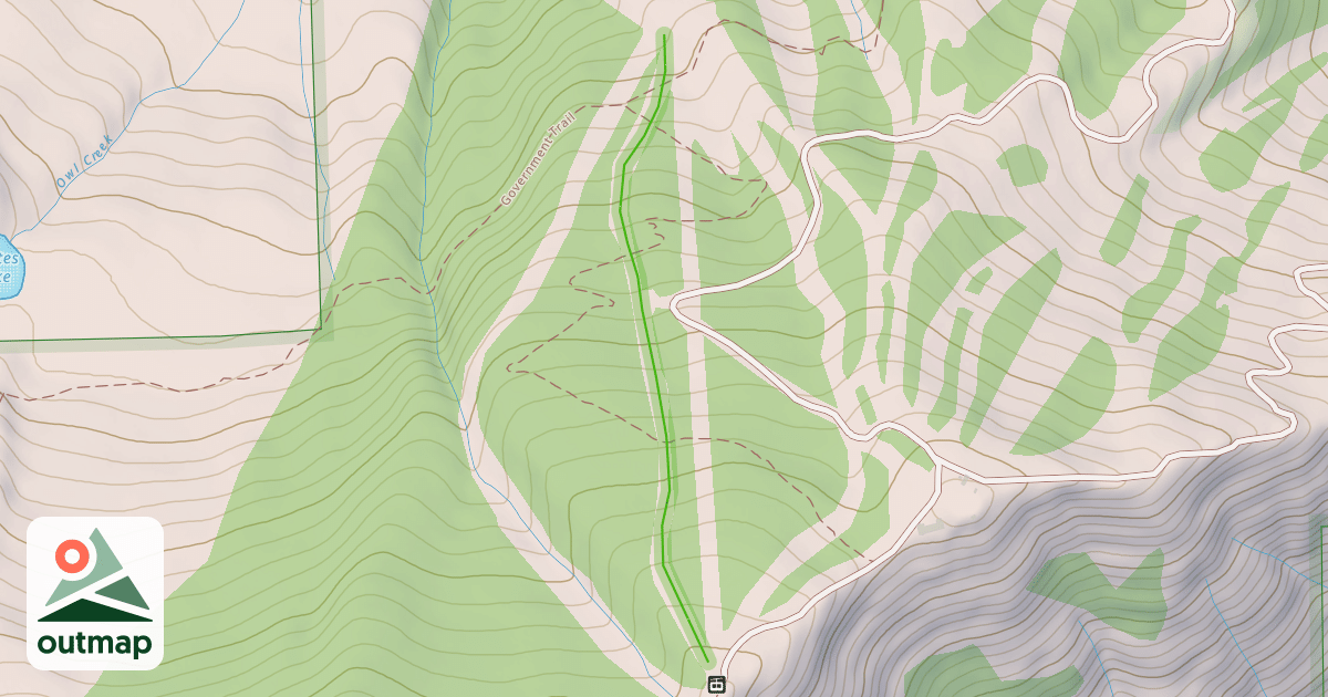 Map of Larkspur