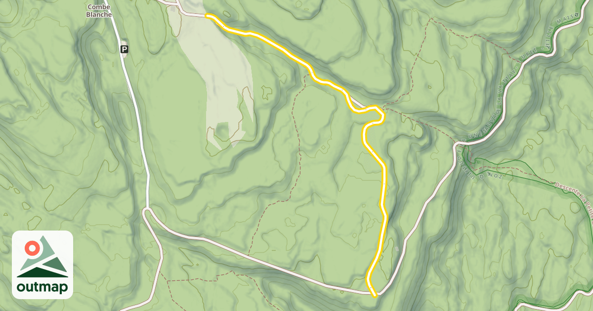 Map of Descente La Petite Grand