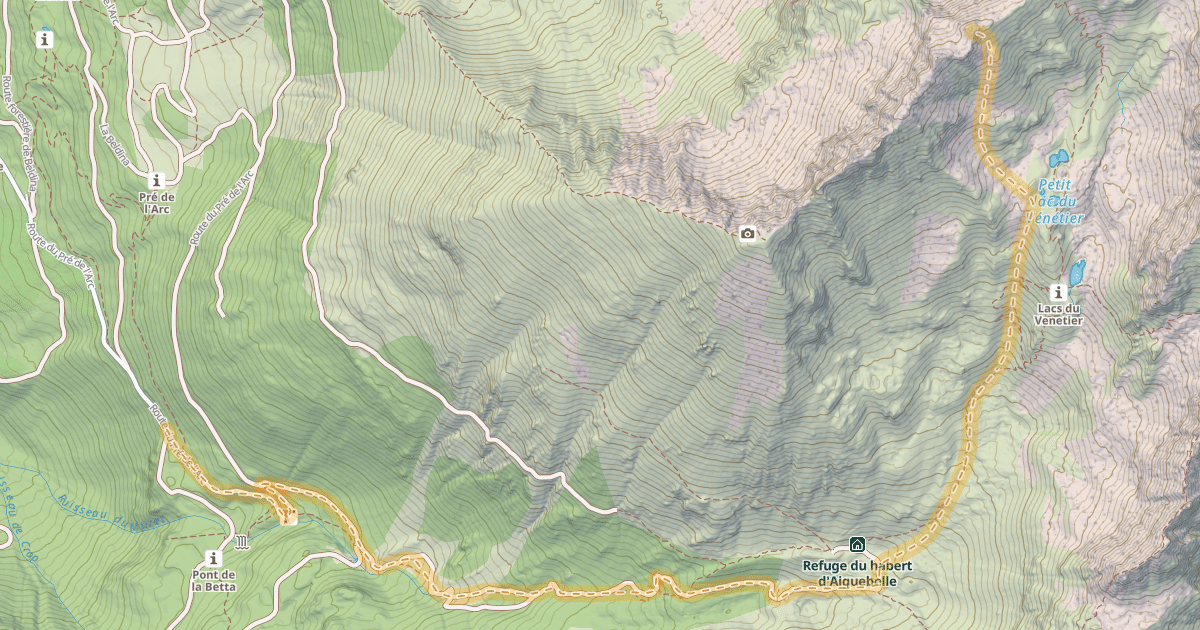 Map preview of Dent de Bédina — Prabert