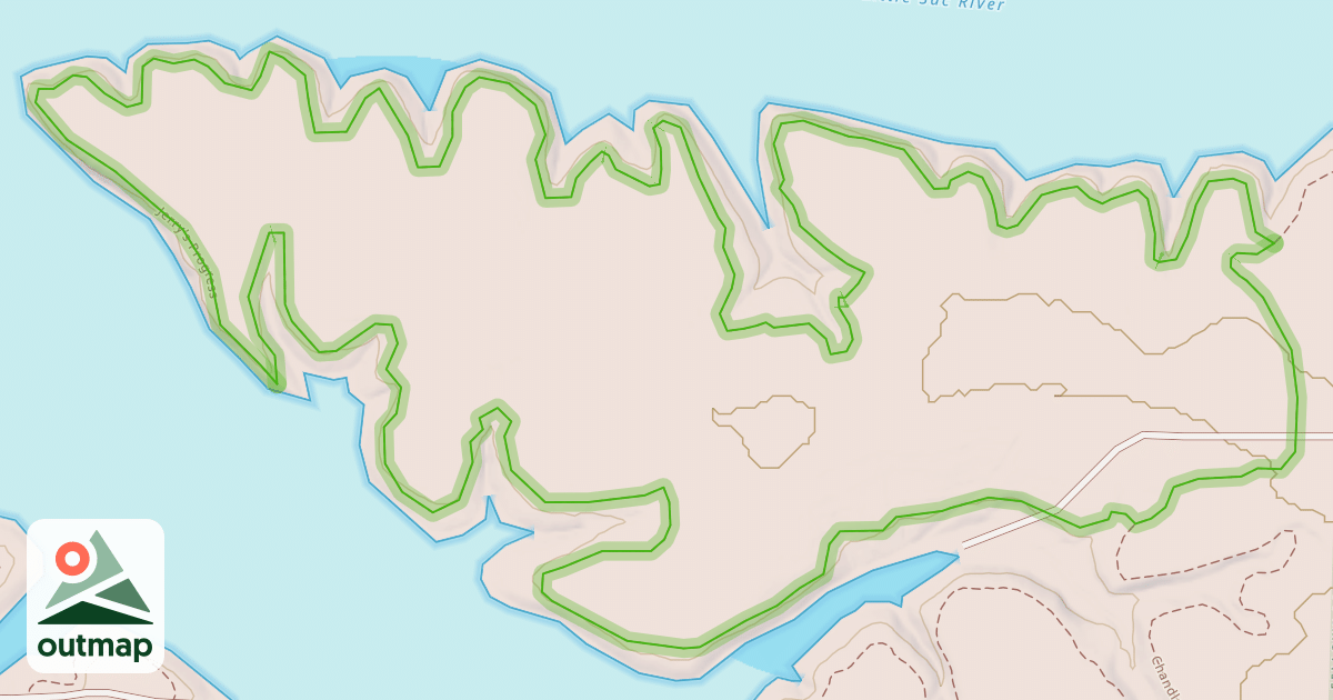 Map of Jerry's Progress