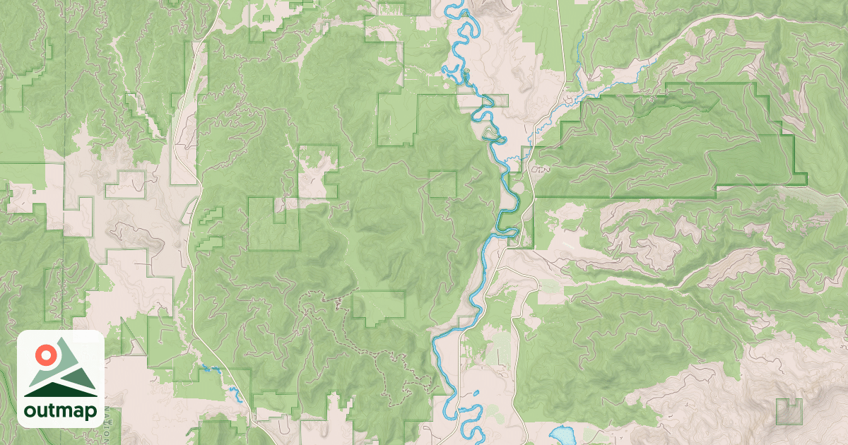 Map of GLEASON MCABEE