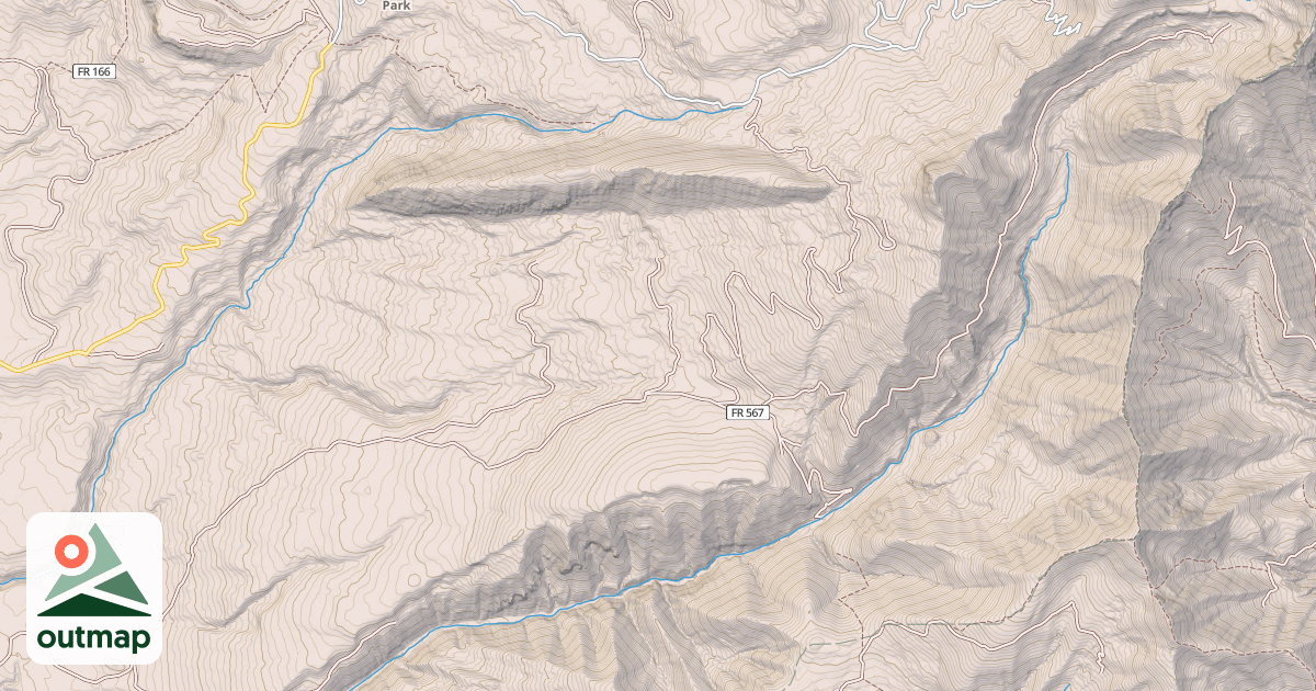 Map of RED ARROW