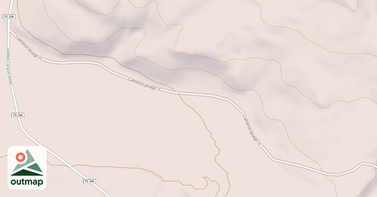 Map of CAMERON BR 1C