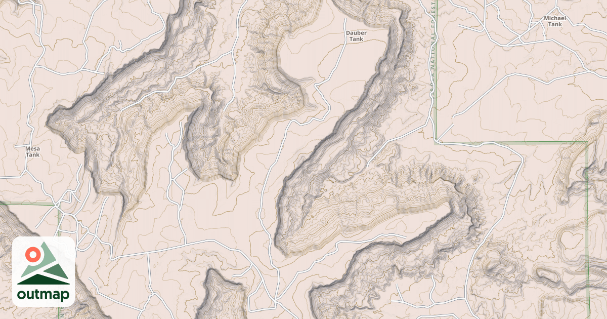Map of USFS Motor Vehicle Use Map Roads {CCB42BB4-03C2-48BA-B598-74E0E97D8BE4}