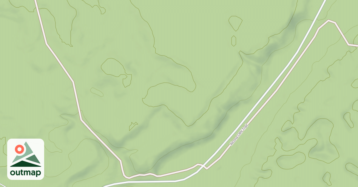 Map of ALCONA ATV TRAIL