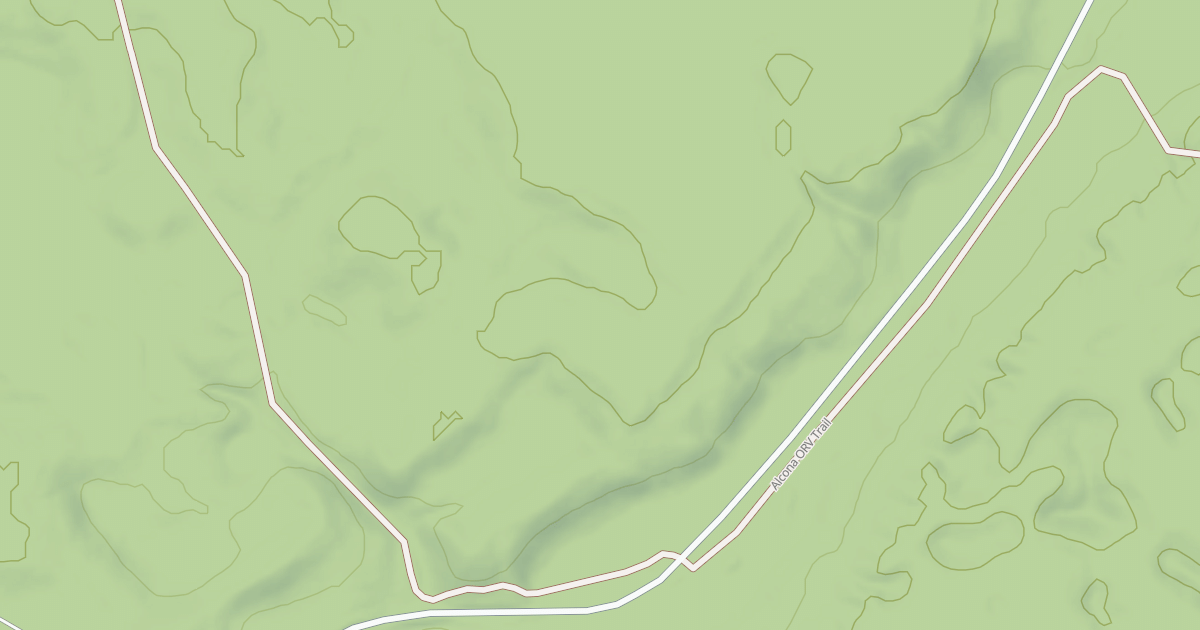 Map preview of ALCONA ATV TRAIL