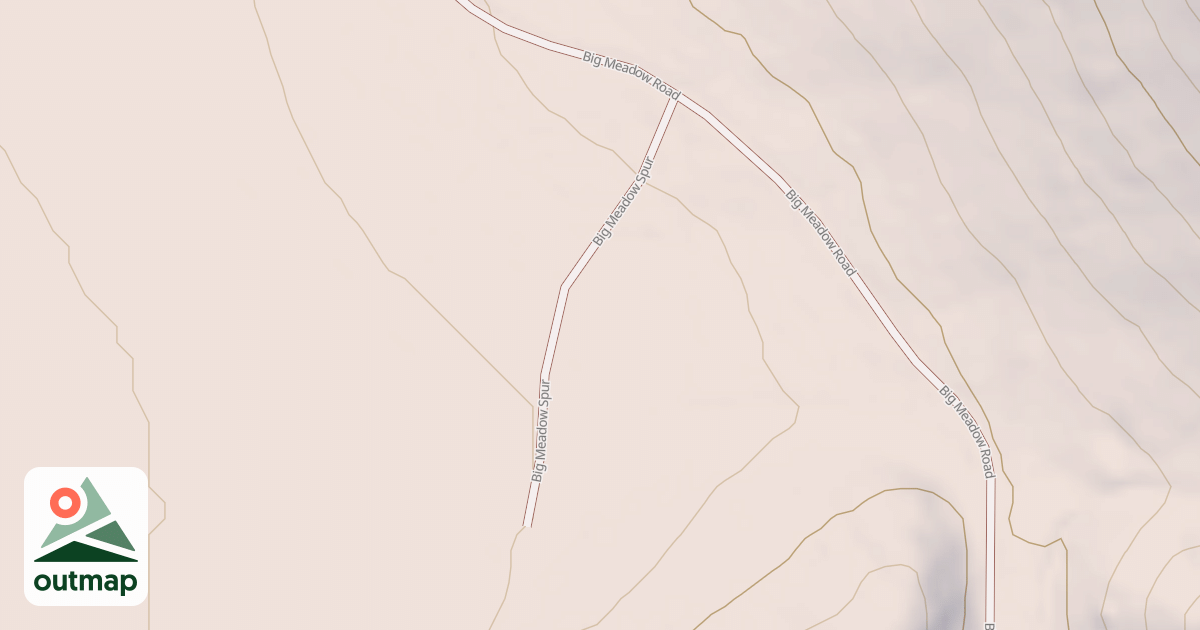 Map of BIG MEADOW